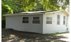 Home is located on 1.59 acres and features a large screened porch and open floor plan. Home is in need of renovation
Bedrooms: 1
Full Bathrooms: 1
Half Bathrooms: 0
Living Area: 1,320
Lot Size: 1.59 acres
Type: Single Family Home
County: Pasco County
Year
