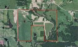 200 acres in Harrison County Missouri, this farm has it all. 3 bedroom 2 bath all brick raised ranch home with 200 acres. This property has 5 outbuilding, 80x30 barn, 40x80 hay barn and lots of others. This great farm has lots of good pasture ground, 20