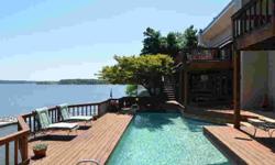 Immaculately maintained home with arguably the best view on Grand Lake. With nearly 3,000 square feet, this jewel has plenty of living space. A gameroom, outdoor bar, heated pool, and resort-like landscaping make this home a retreat! Recent rennovations