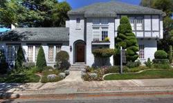2012 HAYWARD HISTORICAL SOCIETY AWARD! OLD WORLD CHARM ABOUNDS IN THIS REVIAL TUDOR! ANTIQUE LIGHTS & CUSTOM DRAPES THROUGHOUT. GLEAMING HARDWOOD FLOORS.OVERSIZED LIVING ROOM W/ROCK FIREPLACE. GRACIOUS FORMAL DINING ROOM.PLUS A BREAKFAST NOOK WITH