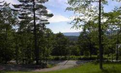 Great location with westerly exposure and VIEWS of the Sunapee Range. Zoning is Business/Residential. Foundation for house 26'X32' and garage24'X24'already in,electric underground at site, 3BR state approved septic design, drilled well 250 ft deep already