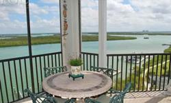WATERSIDE CORNER PENTHOUSE 3/3 ON TOP OF THE BAY! THIS TIDEWATER FLOOR PLAN WITH SPACIOUS EAT-IN OPEN KITCHEN AND BREAKFAST BAR IS RARELY AVAILABLE IN THIS WING OF BLG 2, THE BEST SIDE OF THE BLDG WITH NO VIEW OBSTRUCTION! PANORAMIC WATER VIEWS FROM ALL
