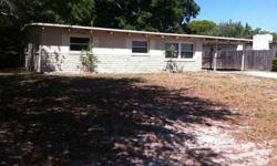 Selling this 3 bedroom / 1 bathroom Solid Block house for cash buyers / investors for $69,000 cash. The house needs cleaning up and minor work. This home is in the Pinellas County School District. The nearest schools are Kings Highway Elementary School,