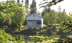 Peace & serenity at Castaway Cove, a gated community on the Kenai River. Cabin sits on a lake featuring ducks, swans,and moose.You can tie up your boat on a 1st come 1st serve basis on a slough that connects directly to the Kenai River. Cabin has covered