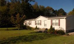 Country Setting! 3 or 4 bedroom, 2 bath 2005 Fleetwood Home sitting on 1.6+/- acres. Covered patio, 20x22 metal storage building, back of property borders creek, excellent garden spot, city water & low taxes. Priced to Sell!Listing originally posted at