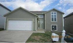 Platte County R-III Schools! Great price for this 3 bdrm, 2.1 bth Split Entry home that is only 5 years old, almost new. Master bedroom is on Main Level. This could be a nice starter home for that first time home buyer. This is a Fannie Mae HomePath
