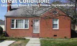 GREAT SMITHFIELD LOCATION ACROSS STREET FROM THE Dupree House SPA* ALL BRICK RANCH WITH LARGE FAMILY ROOM & DINING ROOM W/HARDWOOD FLOORS* NICE SIZE BEDROOMS*Vinyl Replacement Windows*Walking Distance to Shopping etc*Great Condition!
Listing originally