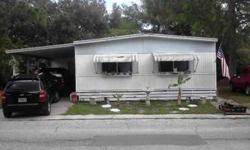 This is a huge double wide mobile home. The mobile home needs some floor work and roof work done to it but it is now in livable condition. Everything in the house works. it is just some places in the floors and ceiling that needs some repair. Features