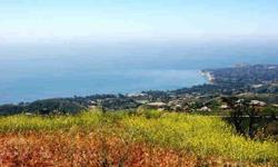 193 acres with six coastal approved custom homes .extremely rare ridgeline approved building sites with spectacular unobstructed coastline /whitewater views from palos verdes to ventura. Listing originally posted at http