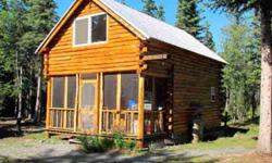 Charming Hand made log cabin with wood accents. Dry cabin with outhouse and gray water system for bath bath-tub and sink.Power in road, cabin has wood stove and propane lights.Randolph Wagner is showing 20 Kenny Lake Loop in Copper Center which has 1
