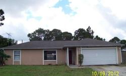 NICE 3 BEDROOMS 2 BATHS 2 CAR GARAGE WITH INGROUND POOL, PRIVACY FENCED, SCREENED PORCH, DESIRABLE NORTHWEST SECTION OF PALM BAY. THIS IS A FANNIE MAE HOMEPATH PROPERTY. PURCHASE THIS PROPERTY FOR AS LITTLE AS 3% DOWN! THIS PROPERTY IS APPROVED FOR