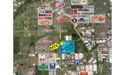 The bank-ordered sale includes six lots that can be purchased as a package or individually. The lots are directly in front of an industrial park and are fully improved with utilities delivered to site. The Shoppes of Weber Road are strategically located