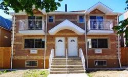** NEW CONSTRUCTION ?2 FAMILY? ** SEMI-DETACHED ** BRICK ** 2 UNITS, EACH WITH THEIR OWN SEPARATE ENTRANCE ** LIVING ROOM DINING ROOM ** GORGEOUS WINDOWED CHEF KITCHEN WITH HIGH END FINISHING, GRANITE COUNTER TOPS ** ALL NEW STAINLESS STEEL APPLIANCES FOR