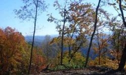 This 26 acre tract has some of the best views anywhere. There are numerous home/cabin sites with views that allow you to see for miles. We have built a road that allows you access to all the best building sites including the very back(top of ridge)with