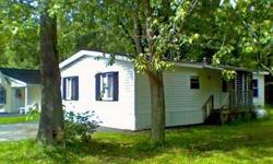 Extremely well maintained 28'x44' manufactured home.Beautiful kit. w/ open & spacious floor plan.Must see inside to appreciate the numerous extras. Deeded lake rights. Capture the sunset from your living room.Year round home minutes from Sylvan Beach