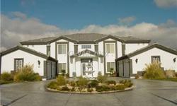 This elegant and spacious custom home is located in Las Vegas Nevada. It has two opposing 2 car garages and a large driveway. Words hardly do the interior of this home justice. Just a few years ago homes of this calibre sold for well over a million, now