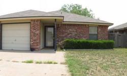 Attractive house with nice colored brick located in South Lubbock.You will enjoy the layout.Large living room as well as open kitchen and eating area.Large, spacious bedrooms w/ good closet space.The house features natural lighting and neutral