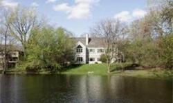 "PONDSIDE PLEASURES" CREATED BY JEROME CERNY ARE ENJOYED WITHIN THE WOW, VOLUME HILLSIDE RANCH THAT IS A PERFECT ALTERNATIVE TO VILLAGE HOME FOR A DOWNSIZER! SET ATOP A WOODED KNOLL OVERLOOKING YOUR PERSONAL POND! GREAT & HEARTH ROOMS + FIRST FLOOR MASTER