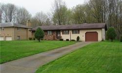Bedrooms: 3
Full Bathrooms: 2
Half Bathrooms: 0
Lot Size: 0.6 acres
Type: Single Family Home
County: Mahoning
Year Built: 1979
Status: --
Subdivision: --
Area: --
Zoning: Description: Residential
Community Details: Homeowner Association(HOA) : No
Taxes: