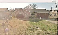 3 BEDROOM,, 1 1/2 BATH, 2 CAR GARAGE BRICK HOME ON QUIET STREET IN BEAUTIFUL DENISON, TEXAS. 2 LIVING AREAS, RENTERS JUST MOVED OUT. NEEDS SOME TENDER LOVING CARE. HAVE DEDUCTED $10,000 OFF THE $84,750 PRICE OF HOME.FOR ANY REPAIRS AND REMODELING