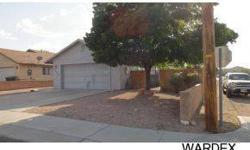 DARLING HOME ON CORNER LOT IS IMMACULATE AND IN TIP TOP CONDITION. HAS GALLEY KITCHEN, DINING, LIVING ROOM WITH GAS/WOOD FIREPLACE, WALK IN CLOSETS, ENTRY CLOSET, WORK BENCH IN GARAGE, PRIVATE WITH BLOCK WALLS, RV PARKING AND GATE, STORAGE BUILDING, FRONT