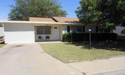 Let us show you this affordable home that features 3 bedrooms, 1 bath, and 2 living areas, and a large kitchen. Details include central heat, window air conditioning units, ceiling fans, and storm doors. Outside features include a metal fence with a wide