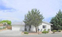 Move-In Ready Single Level Home for Sale in Prescott Valley. New Carpet & Paint. Well Designed Kitchen overlooks Landscaped Back Yard. Tiled dining Area opens to Deck w views. Large, Bright Living Room. Master Bedroom w direct bathroom access. Extra