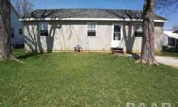 BRAND NEW 3 BEDROOM 1 BATH RANCH BUILT IN 2010. OFFERS A 9FT. DEEP BASEMENT WITH POURED CONCRETE WALLS & ROUGH INS FOR A BATHROOM. AWESOME FIND FOR THE PRICE!!!