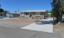 Recently all remodeled 1987 built in place home on raised foundation (not a mobile home) large nice floor plan-2 bed 1 bath, living room, dining room, large gourmet kitchen and pantry, 1000 sq ft combined on 135' x 65' rural lot with separate washer/dryer