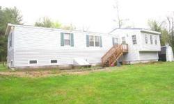 3 BEDROOM 1 BATH SINGLE WIDE MOBILE ON A FULL FOUNDATION, VERY PRIVATE 1.83 ACRE LOT, WELL LANDSCAPED, DEAD END STREET, WELL KEPT WITH ADDITION, FULLY APPLIANCED KITCHEN WITH ISLAND BAR AND MINUTES TO MAINE TURNPIKE FOR EASY COMMUTE TO PORTLAND OR
