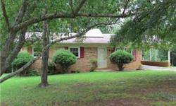 Brick ranch with new carpet and paint, 3 bedroom, 1.5 bath, Car port, large deck great for backyard BBQ's. Backyard is partially fenced. This home includes 1 year home-warranty. Refrigerator is included. Move-in ready and a great price!Listing originally
