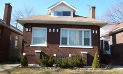 BEAUTIFUL BRICK BUNGALOW. HARDWOOD FLOORS THROUGH OUT, AND A BREAKFAST NOOK OFF THE KITCHEN. BANK OWNED, SOLD AS-IS. BUYER TO VERIFY ROOM SQ FT. ALL OFFERS MUST INCLUDE PROOF OF FUNDS OR PRE APPROVAL IF FINANCING. NEW INTERIOR UPDATES MAKE THIS HOME MOVE
