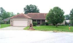 A wonderful opportunity to move into a custom neighborhood at a very attractive price**All brick home sits at the end of a cul-de-sac with lots of square footage*Floorplan offers lots of possibilities with a large kitchen and breakfast room open to the