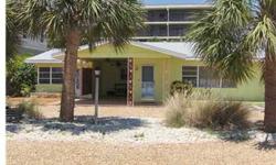 Cute duplex directly across from Lido Beach! Value is in the land-Direct Gulf of Mexico views are limited only due to its single story design. 2BR/1BA and 1BR/1BA units* Freshly painted interior and exterior in May 2012* New roof in 2011* Newer A/C* All t
