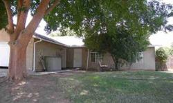 Very nice, cute 1989 home in a great established neighborhood near the Eastern edge of Sanger. Home has 3 bedroom, 2 bath, an efficient kitchen and eating area. Nice sized lot with great shade trees. Bank has approved the short sale and there is only one