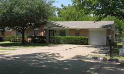 Charming 3 bedroom, 1.5 bath with 1 car garage. Property is move-in ready and one of few properties listed in Forney under $100K. Home has Fresh paint and new carpet. The backyard is beautiful with its huge lush green trees. A great place for family and