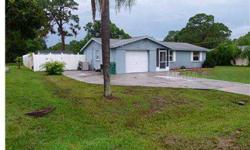 Short Sale. Great Location! 3 miles to beach, close shopping and hospital nearby. Perfect starter or retirement home - 1164 sq.ft. Huge fenced backyard with open patio and 20x12 shed perfect for workshop. Roof is 7 years old. Newer A/C. Laminate wood floo
