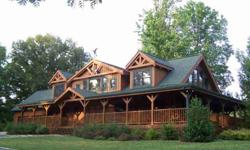 It is a pleasure to offer this custom-built extraordinary log residence situated on 16.3, tranquil, private, and premiere acreage inside the city limits of Cookeville. Breathtaking upon entering the extensive winding lane up to the residence, this elite