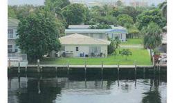 SEVENTY FIVE FEET ON THE INTRACOASTAL LIVE ON THE INTRACOASTAL IN TWO BEDROOM TWO BATH AND LET YOUR TENANT HELP PAY EXPENSES WASHER AND DRYER IN LAUNDRY ROOF NEW IN 1999 NEW ELECTRIC IN ONE BEDROOM UNIT IN 2010 NOTE TWO BEDROOM UNIT WILL BE VACANT SEPT.
