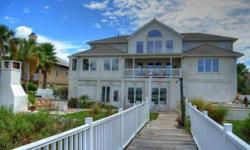 Fabulous 5 BR deepwater residence with dock in desirable Riverside. Great attention to detail throughout. Practically every room has a spectacular view of the Rivers & Saltmarsh. Pool & hot tube adjacent to outdoor kitchen & fireplace. On deep-water Back