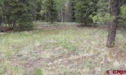 River front lot in Sheep Creek with gorgeous views of the Conejos River. World class trout fishing, access to hunting, skiing and snowmobiling. Priced to sell.Listing originally posted at http