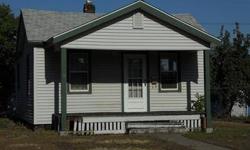 Cute Starter or Rental. Vinyl Siding & Windows, Newer Roof, All Appliances, 2 bdrm, 1 bath, kitchen with eating area and hutch, oversized 1 car garage with alley accessListing originally posted at http
