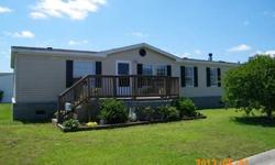 GREAT 3 BEDROOM OFFERING SPLIT FLOOR PLAN, DEN AND LIVING ROOM, TONS OF CABINETS IN KITCHEN, DOUBLE SINKS/ GARDEN TUB & SHOWER IN MASTER BATH, FRONT AND SIDE PORCHES/DECKING AND GARDEN SPACE IN BACK. THE COMMUNITY HAS A POOL FOR YOUR SUMMER RELAXATION AND