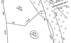 Nearly two acre building lot across from Ledgewood Drive. Convenient location, sits high off the road.
Listing originally posted at http