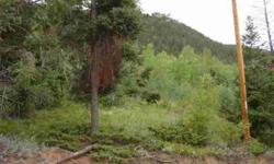 Private and secluded lot in chipita park. Serviced by colorado springs utilities for water.
