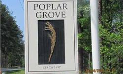 RELAX AND ENJOY NATURE IN BEAUTIFUL POPLAR GROVE. EXPANSIVE OPEN WATER VIEWS FROM THE COMMUNITY BOAT HOUSE. PRISTINE MARSH VIEWS FOR A COLLECTION OF HOMESITES IN THE PRESERVE, A PRIVATE, GATED COMMUNITY WITHIN THE POPLAR GROVE PLANNED DEVELOPMENT