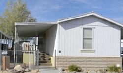 Charming 3 bedroom, 2 bathroom 900 Square Foot Cavco Mobile Home.
Has a great open floor plan with 3 nice sized bedrooms. Master bedroom has it's on en suite full bathroom. The kitchen includes, gas range, dishwasher, and full sized refrigerator. Washer /