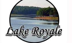 This is a GREAT DEAL ON BEAUTIFUL lot at Lake Royale. Come build your home here and have everything you need to have a vacation every day. Amenities include a gated community, 345 acre lake for boating, skiing, 2 beaches, pool, tennis courts, and much