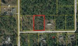 Nice lot located just off the paved road zoned for mobile home or house ~ farm animals welcome. This lot is NOT on the low lot list. Buyers is responsible for all improvements, including well, septic & inspections.Listing originally posted at http