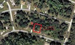 A great spot to build. A residential lot with Oak trees just a few sunny miles from Charlotte Harbor, Fishing, Boating, Beaches, Golf, Shopping and so much more.